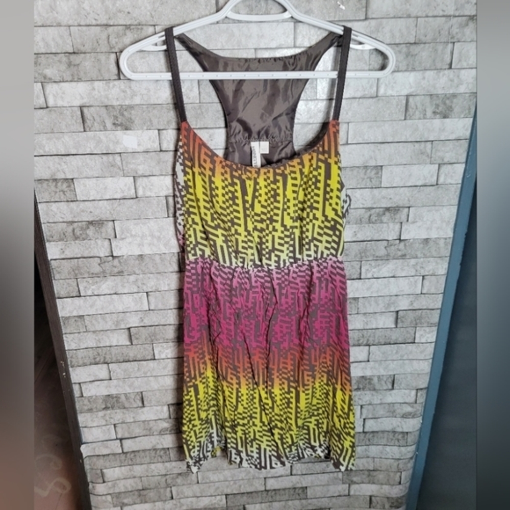 Hang Ten Vintage sleeveless Summer Mini Dress Size Large